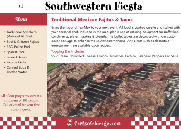 company picnic southwestern fiesta