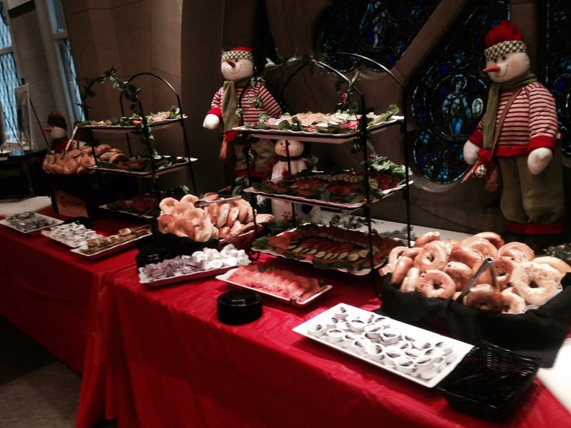 catered-breakfast-bar-company-event