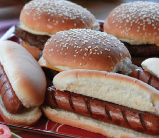 Hamburgers & Hot Dogs Drop-off Catering Chicago Package