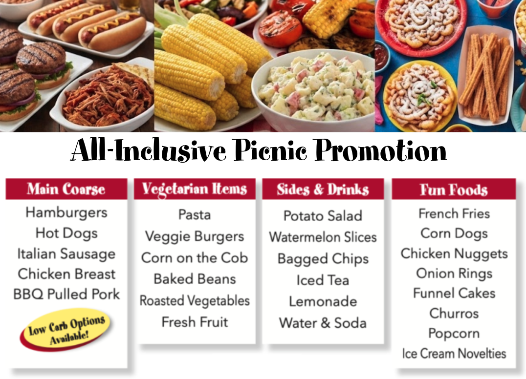 company picnic menu
